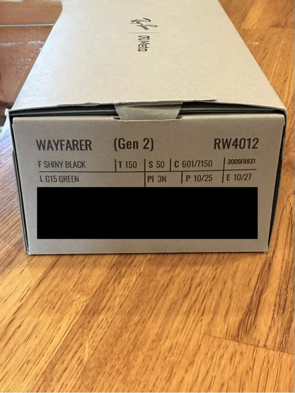 Gen 2 Ray-Ban Meta Black Wayfarer Sunglasses - Picture 6 of 6